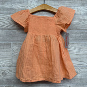 NEW Smocked Dress & Bloomers Foil Stripes 18M