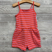 NEW Tank French Terry Romper Stripes 3T