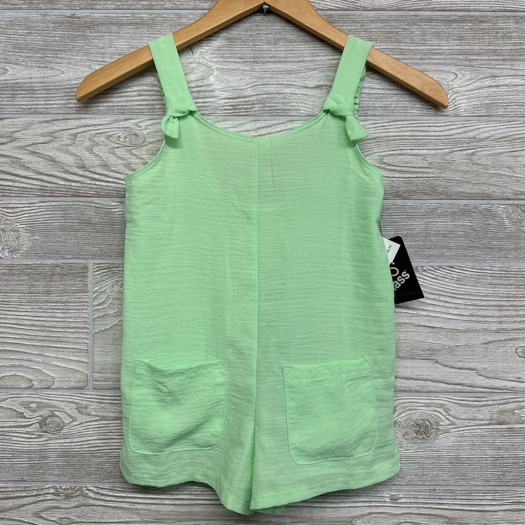 NEW Tank Sheer Romper Bow Straps 6-7