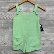 NEW Tank Sheer Romper Bow Straps 6-7