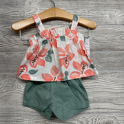 NEW Tank Top Flowers & Shorts 3m