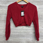 NEW Cropped Plush Cardigan 6-7