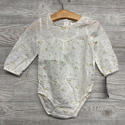 NEW Bodysuit Glitter Stars 12M