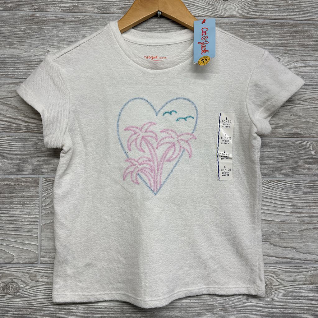 NEW French Terry Shirt Palm Trees 10