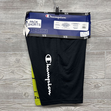 NEW 2 Pk Shorts Logos 14/16