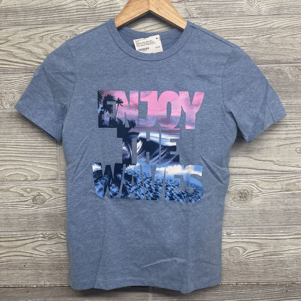 NEW Shirt Enjoy The Waves & French Terry Shorts 10