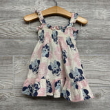 Smocked Gauze Tank Dress & Bloomers Minnie Mouse 3-6M