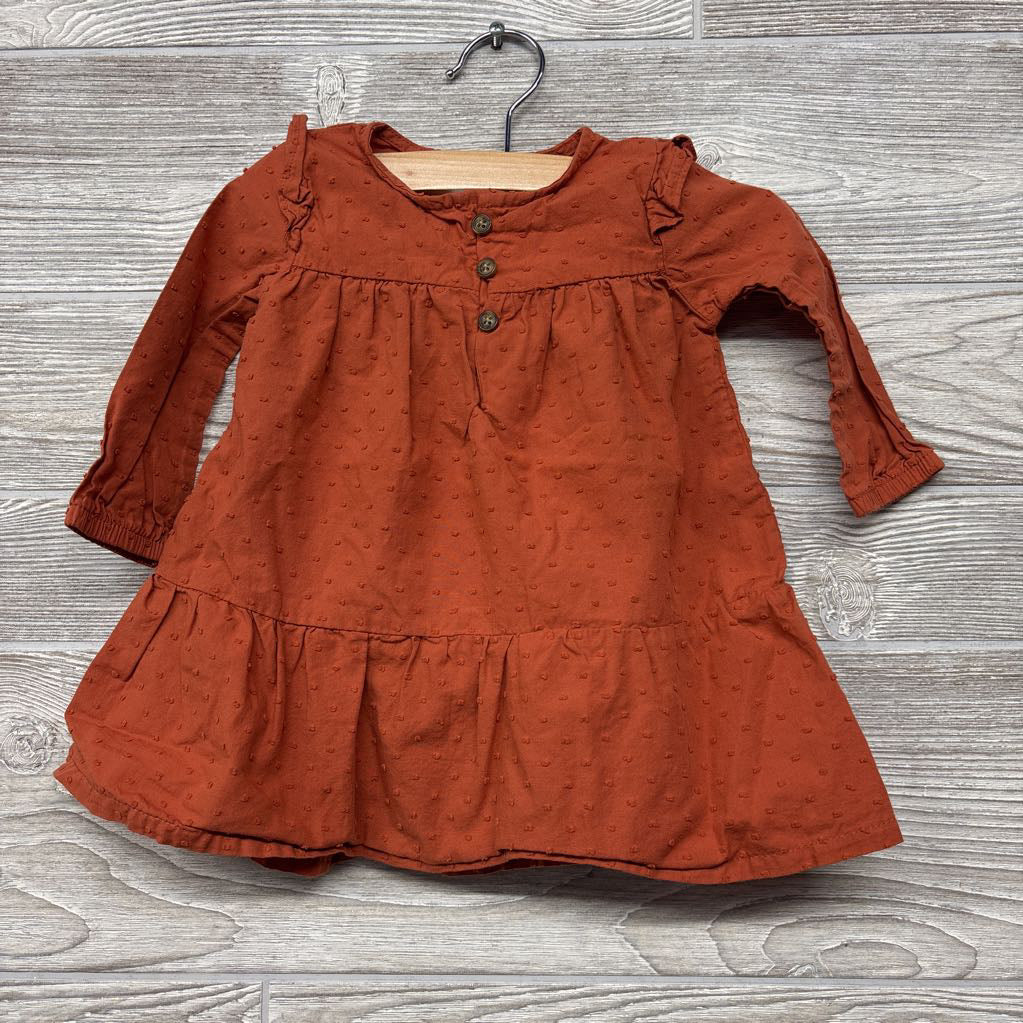 Textured Dress & Bloomers 6M