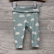 Fold Over Pants Clouds 0-3M