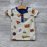 2 Pc Henley Pj Camping 12M