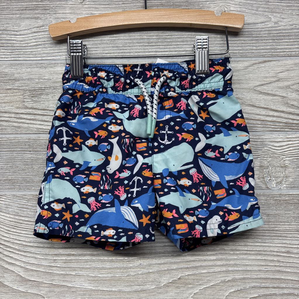 Swim Trunks Whales 12M
