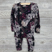 Bamboo Shirt & Shorts Flowers 2t
