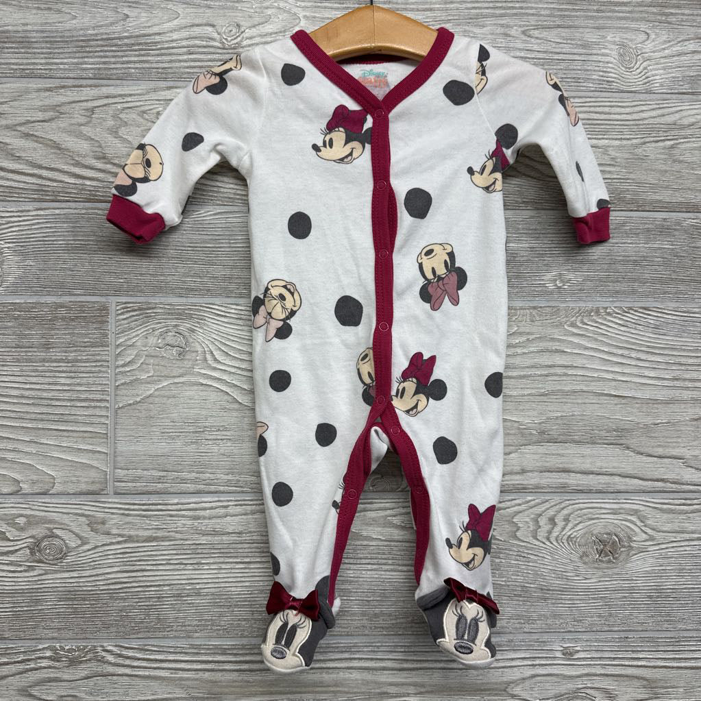 Snap Front Outfit Minnie Mouse 0-3M