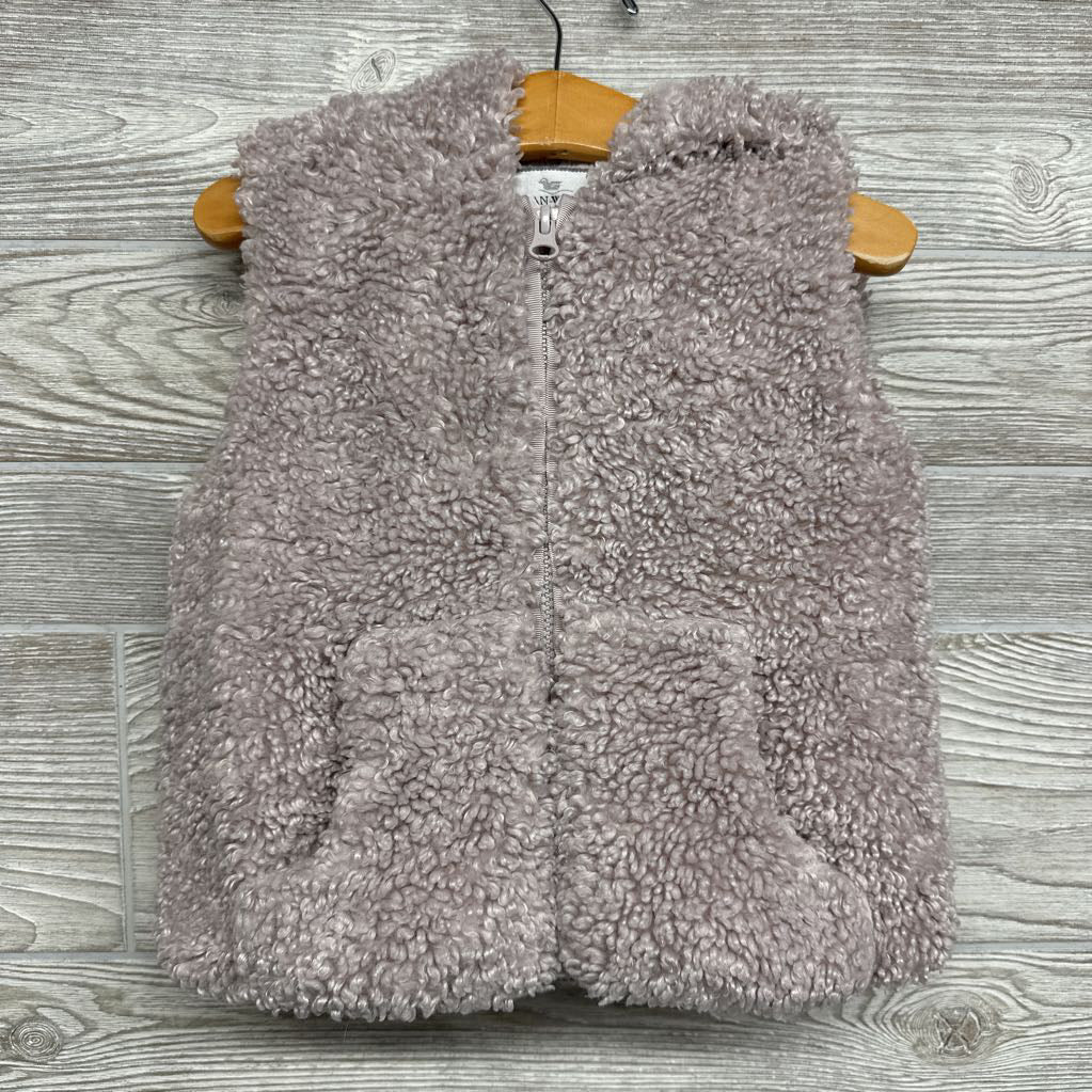 Sherpa Vest W/ Hood 4t