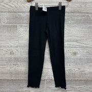NEW Ribbed Leggings Lettuce Trim 5T
