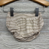 Ribbed Shirt & Shorts Ruffle Trim 3-6M