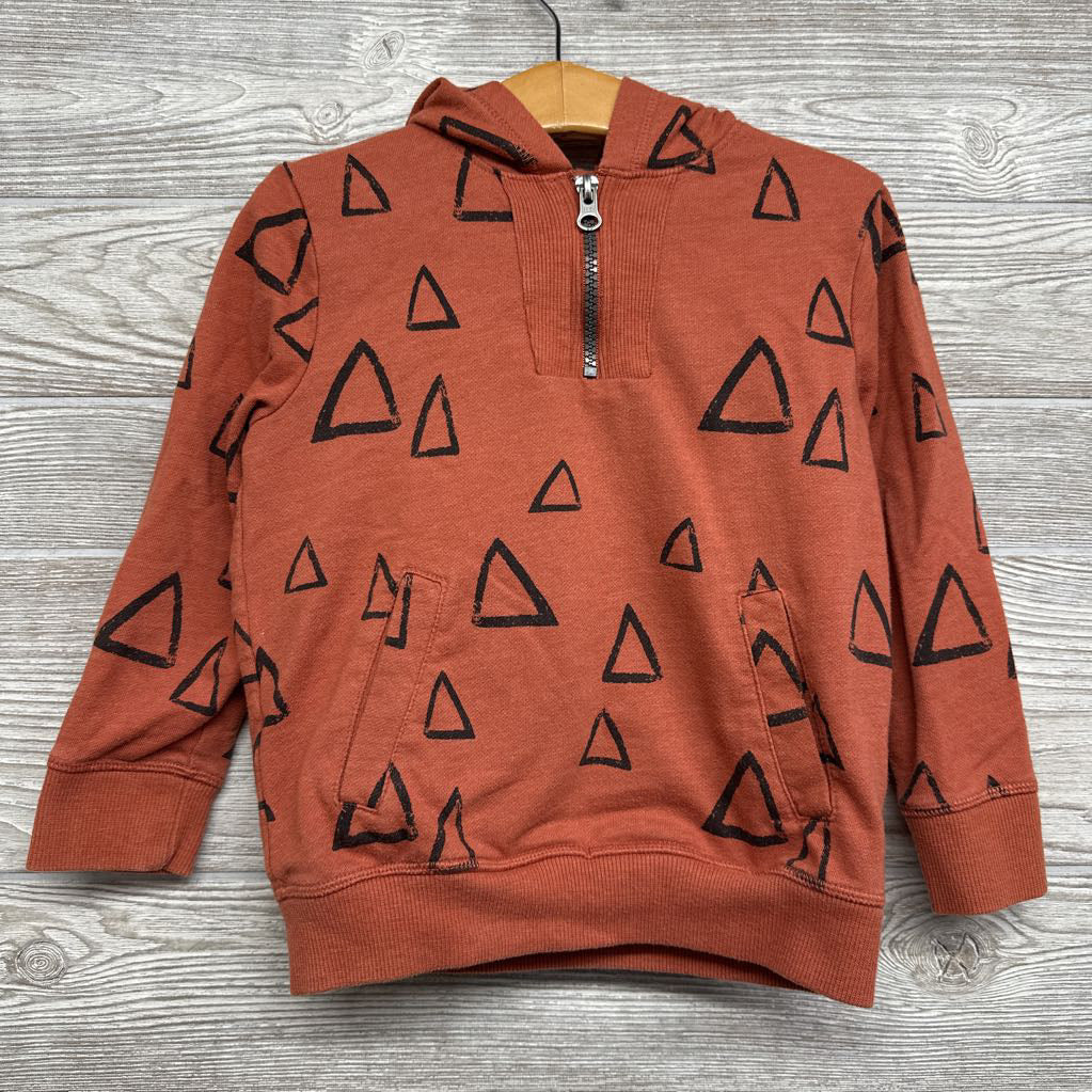 1/4 Zip Pullover Triangles 4t