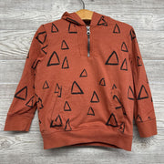 1/4 Zip Pullover Triangles 4t