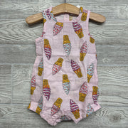 NEW Double Weave Romper Ice Cream Cones 12-18M