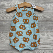 NEW Double Weave Romper Pretzels 0-3M
