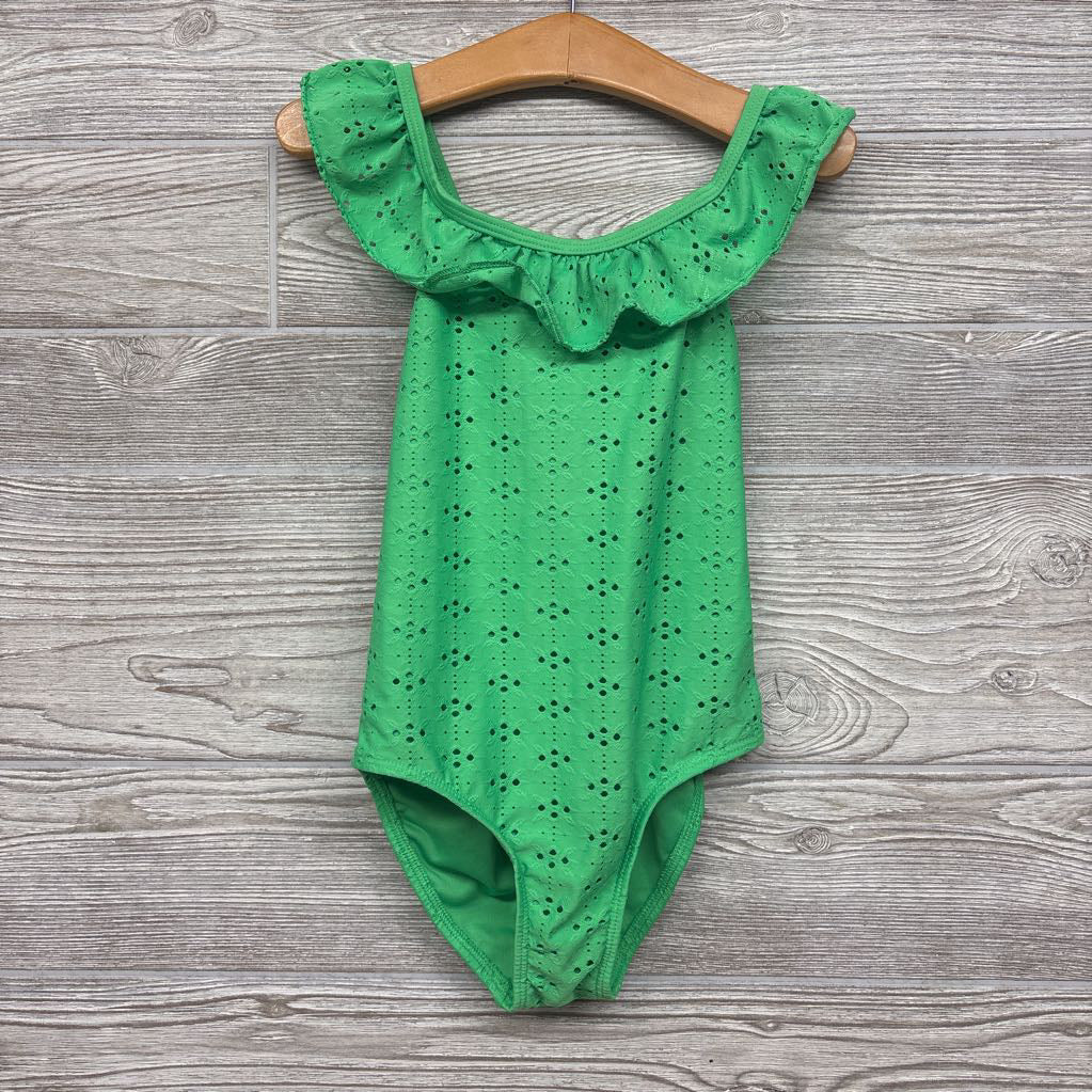 Eyelet Swimsuit Ruffle 5T