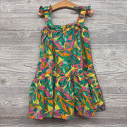 Tank Dress Bow Straps Printed 5T