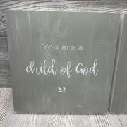 2 Pk Wall Signs You Are Fearfully And Wonderfully Made & You Are A Child Of God