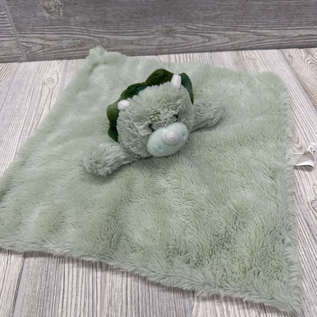 Rattle Dinosaur Security Blanket