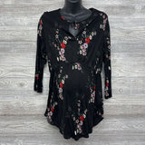 Popover Shirt Flowers Large