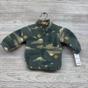 NEW 1/4 Zip Sherpa Jacket Suns Trees 3M