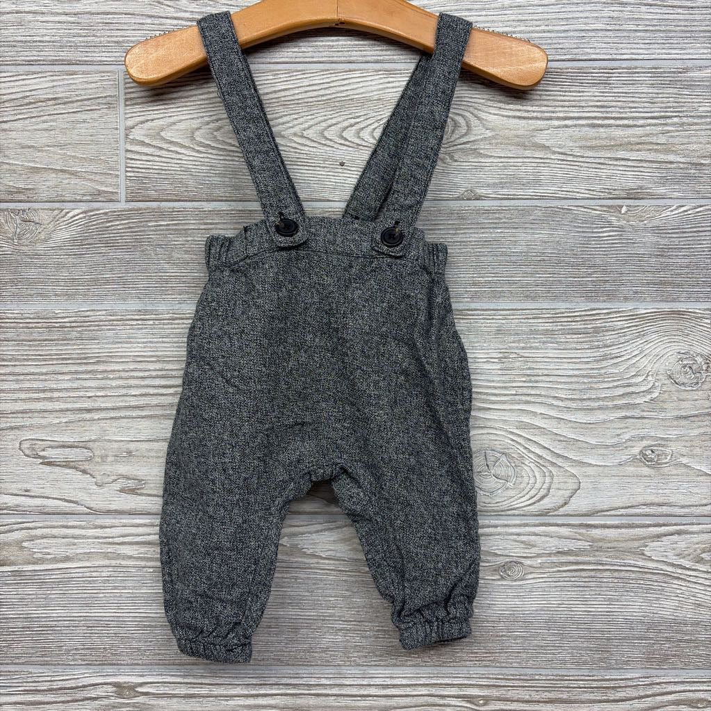 Suspender Pants 2-4M