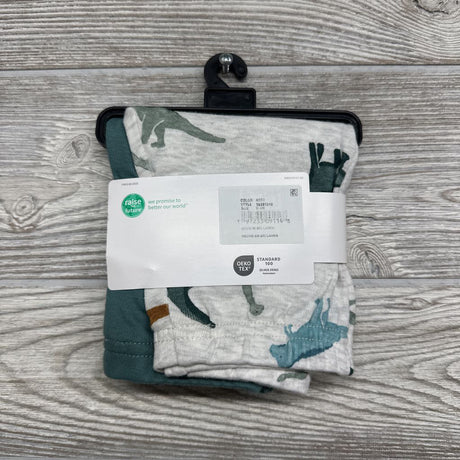 NEW 2 Pk Pants Dinosaurs 0-3M