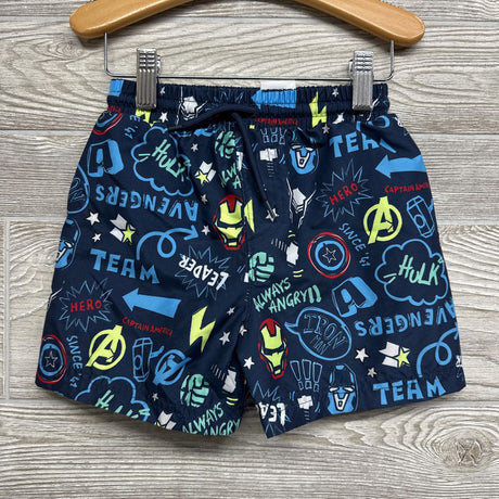 Swim Shirt & Trunks Superheroes 3T