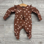 Sleeper Flutter Sleeve Flowers NB