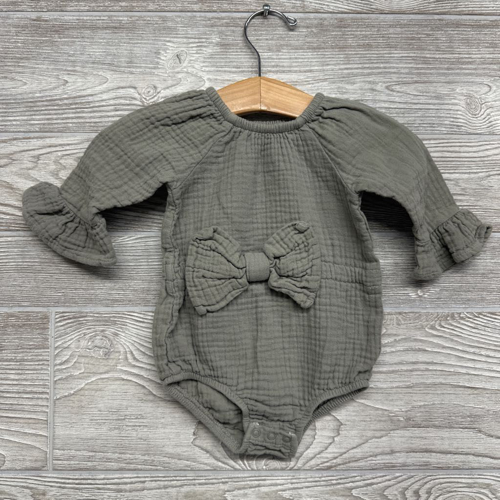 Gauze Bodysuit 0-3M