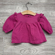 LS Shirt Ruffle Shoulder 3m