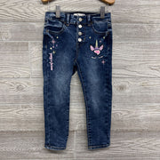 Denim Jeans Embroidered Unicorn 6