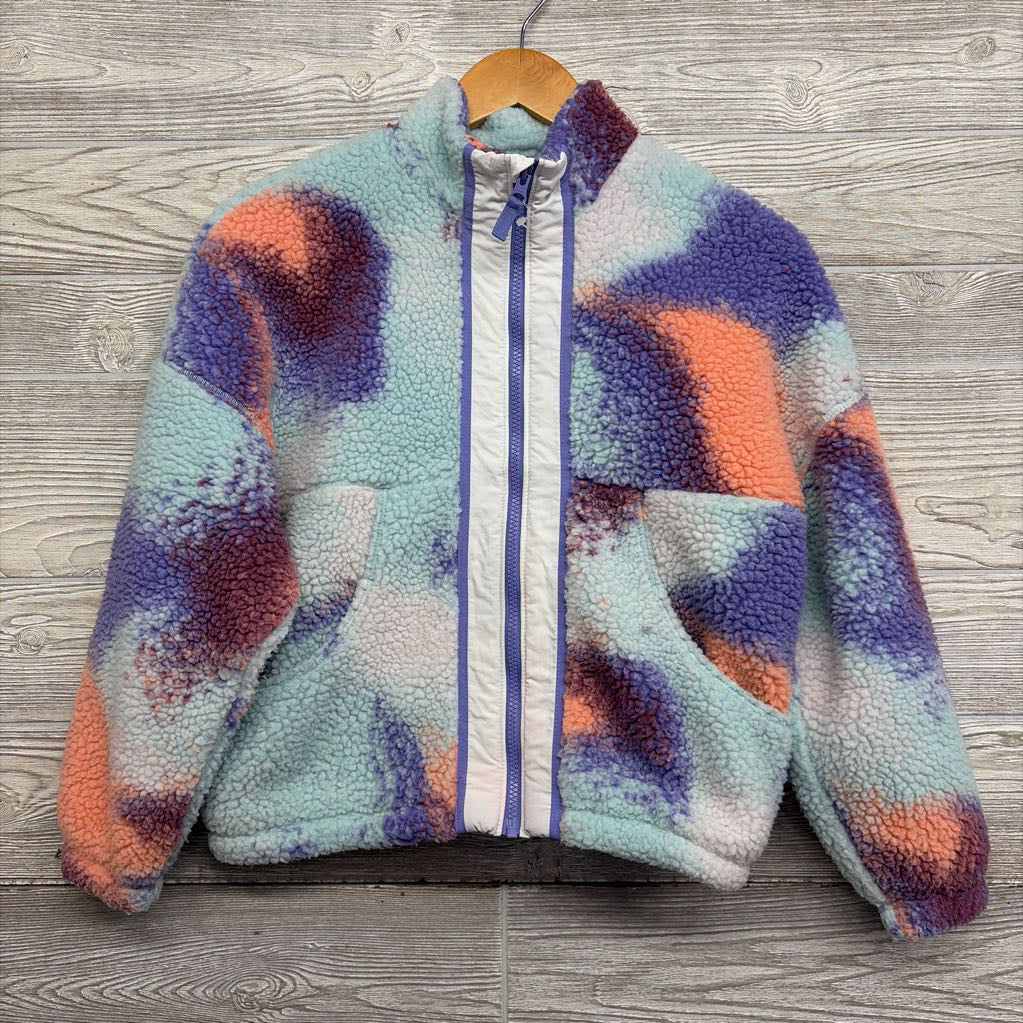 Sherpa Jacket Tie Dye 14