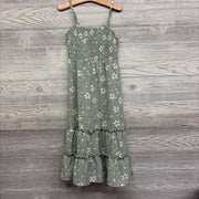 Sleeveless Smocked Dress Flowers 8