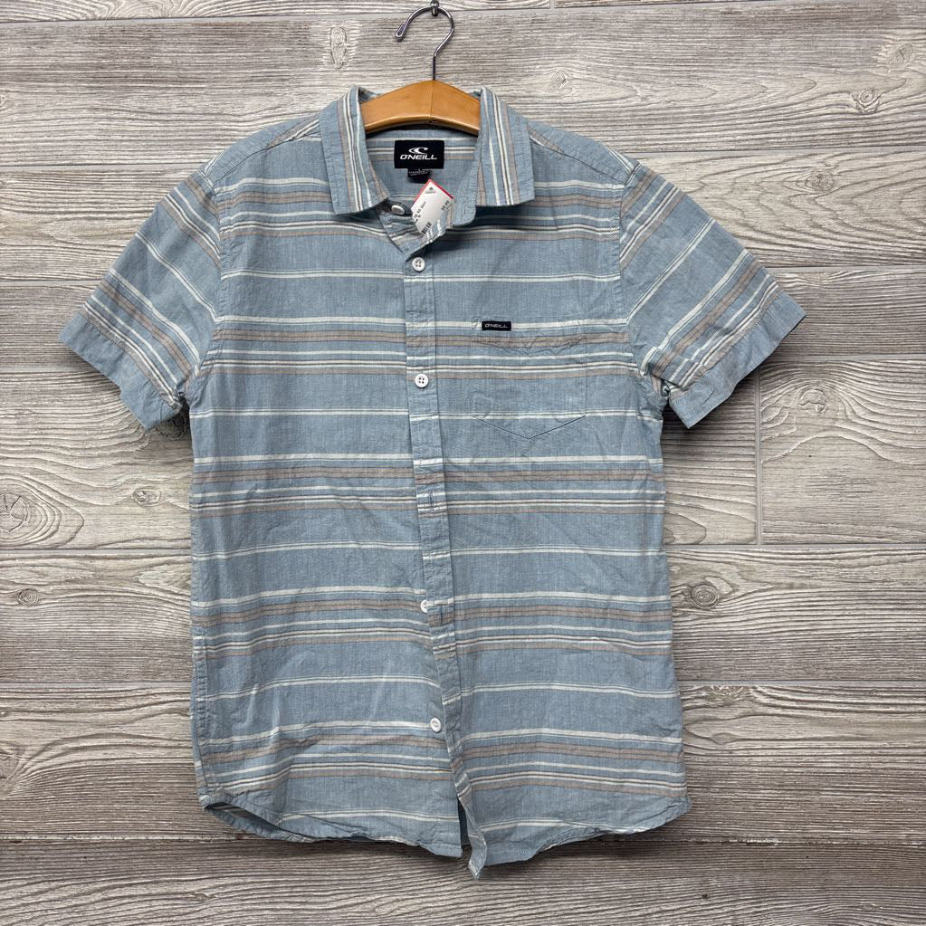 Button Up SS Shirt Stripes 10