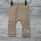 2 Pk Harem Pants Bambi 6-9M