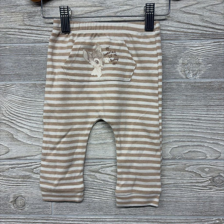 2 Pk Harem Pants Bambi 6-9M