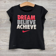 Active Shirt Glitter Dream Believe Achieve 5