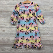 LS Minnie Mouse PJ Gown Hearts 3T