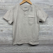 NEW Henley Shirt Chest Pocket 10-12