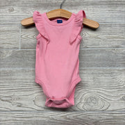 Ribbed Flutter Sleeve Bodysuit 3-6M