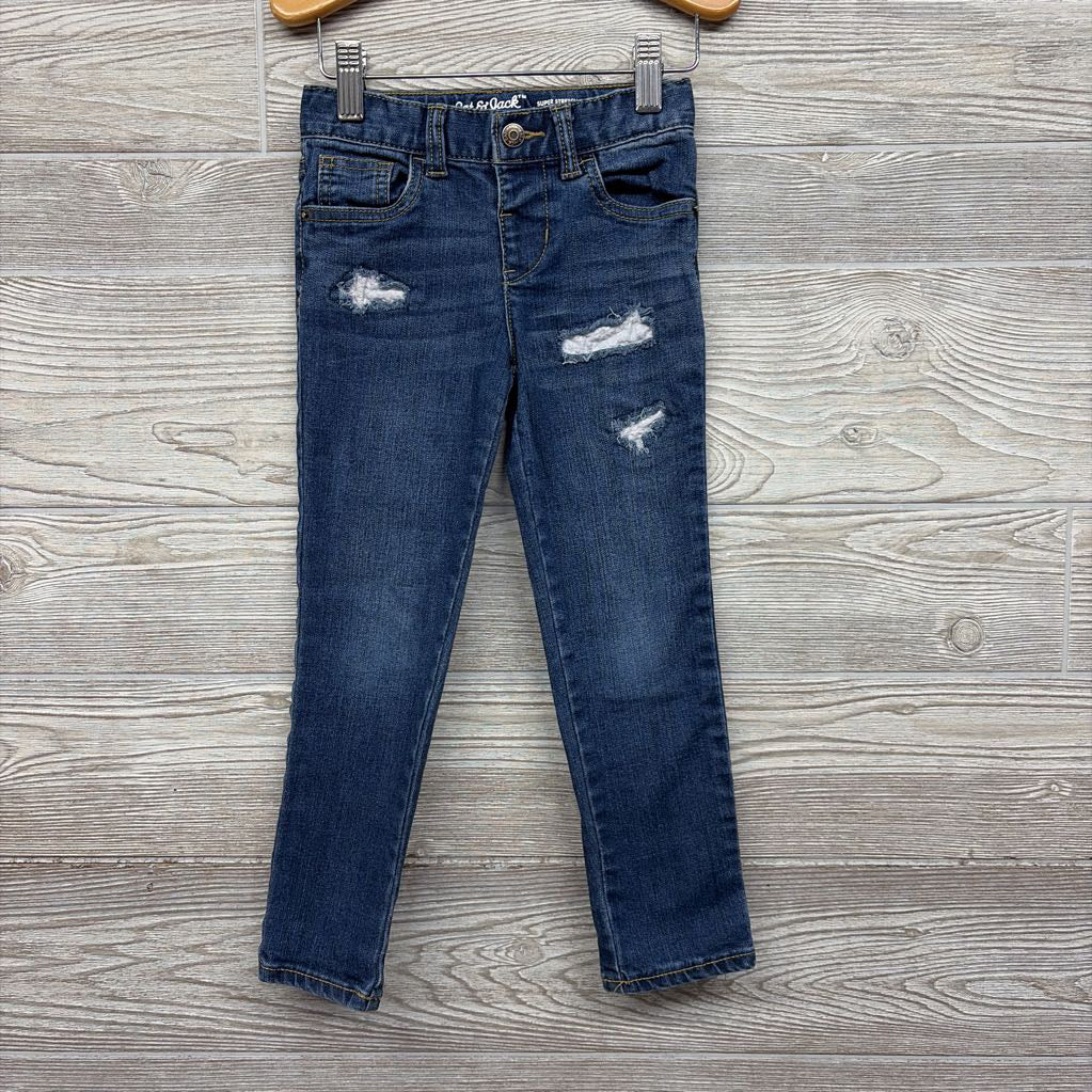 Skinny Jeans Eyelet Patches 5T