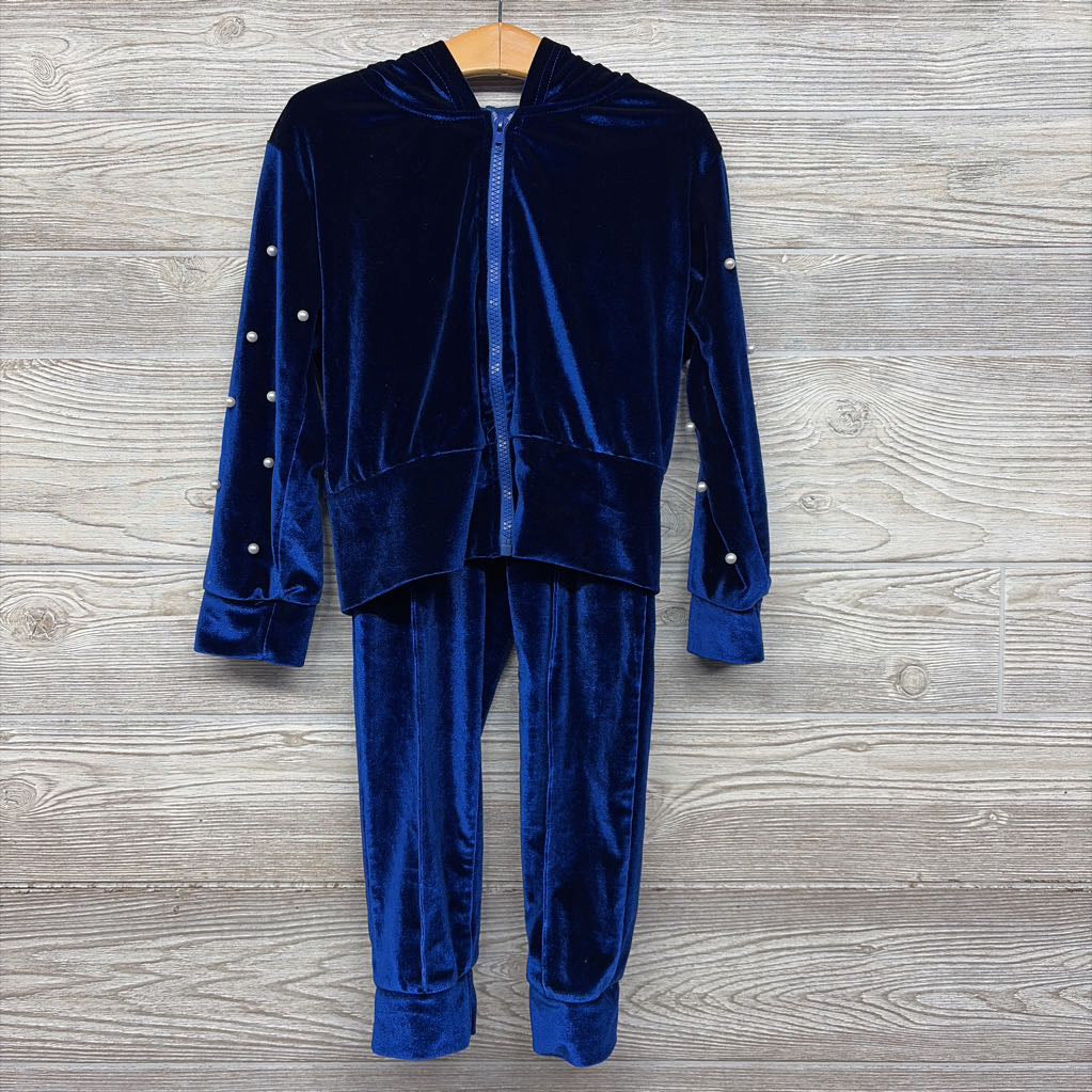 Velvet Jacket & Joggers Pearls 4