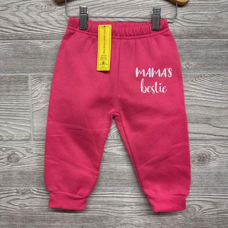 NEW Hoodie & Sweatpants Mama's Bestie 12-18M