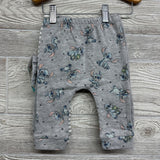 NEW 3 Pk Harem Pants Stripes Stitch Stars 3-6M